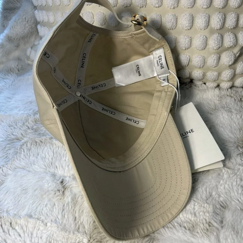 Classic Beige Baseball Cap - Picture 3 of 3